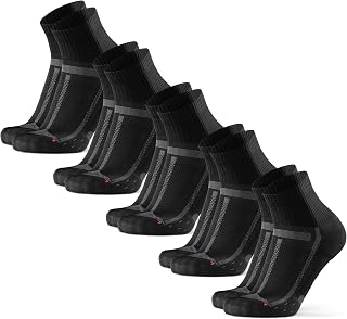 DANISH ENDURANCE Mid High Running Socks, Pack of 3 or 5
