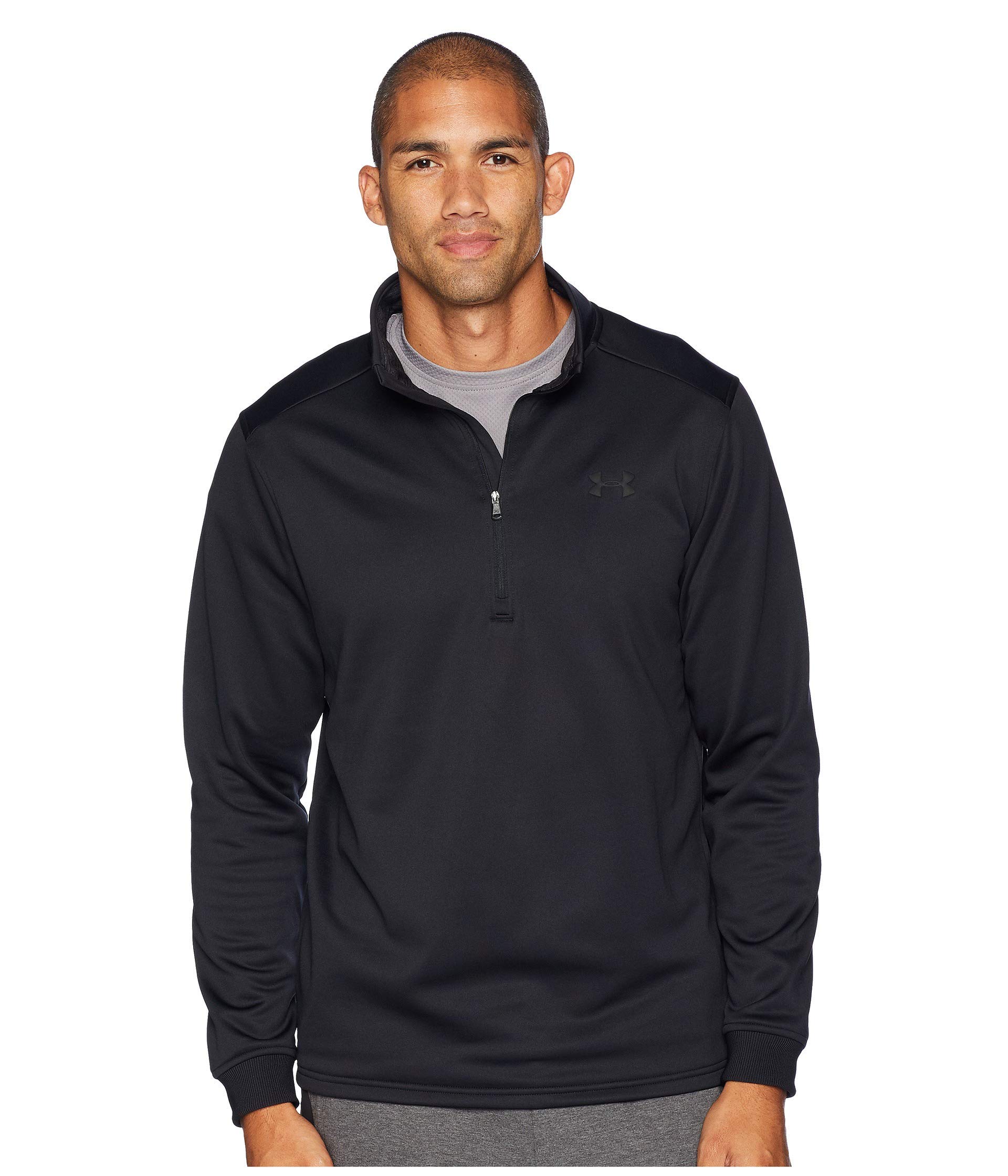 Under Armour Armour - Felpa in Pile con Zip 1/2 Felpa Uomo