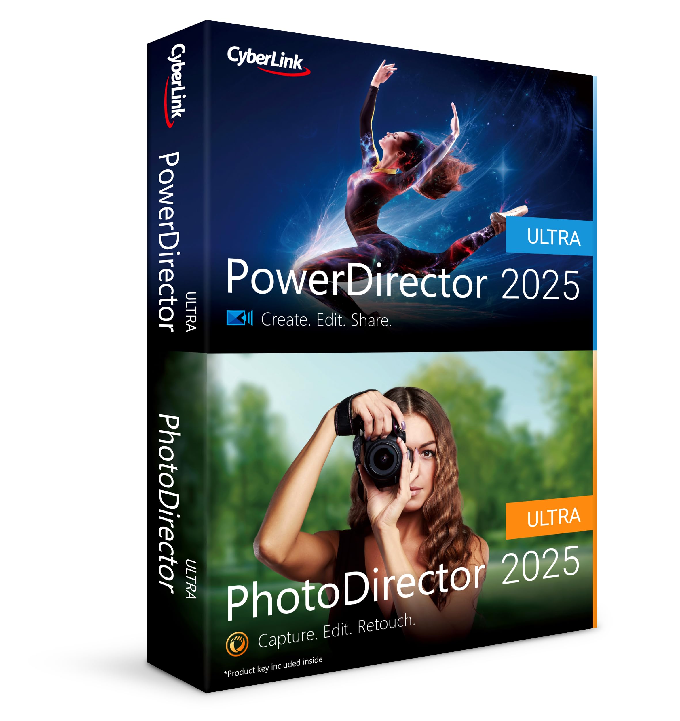 CyberLink PowerDirector and PhotoDirector 2025 Ultra | Easy AI Video Editing & A