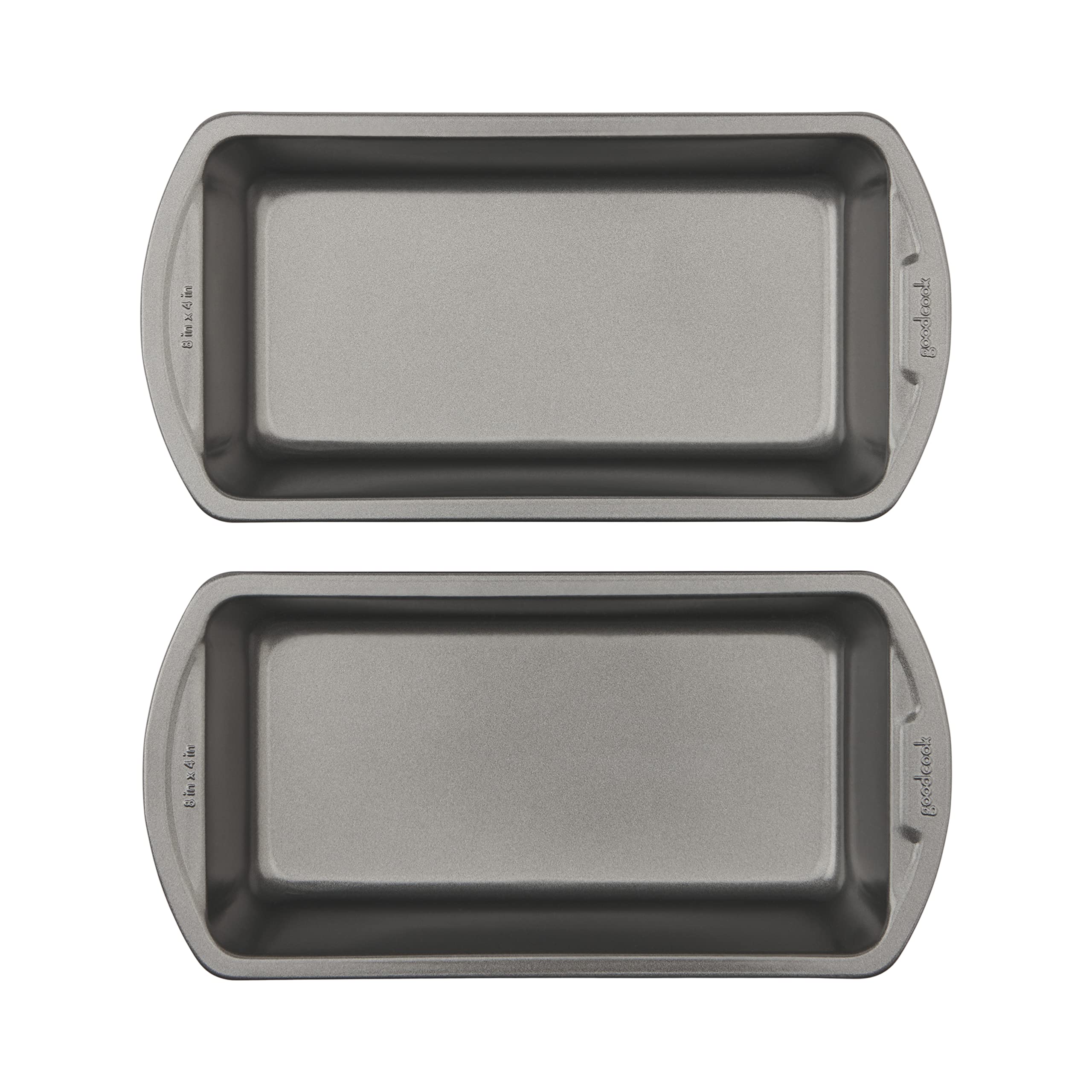 GoodCook Nonstick Loaf Pan 8 x 4-Inch Heavy-Duty Steel Bakeware with Easy-Clean 