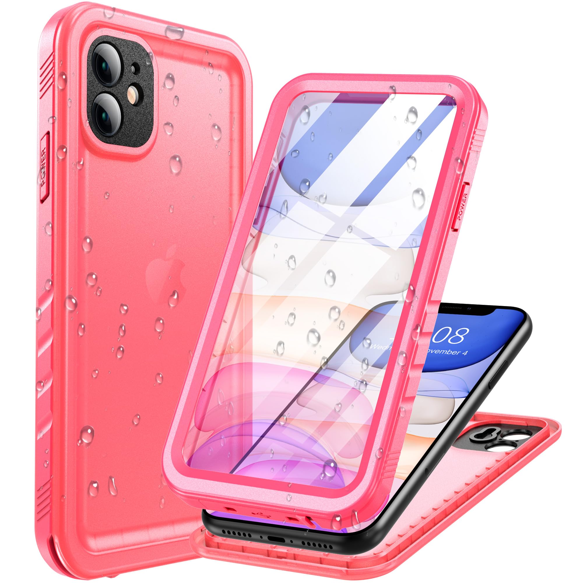 Cozycase Cover TOP 360 Antiurto IP68 Impermeabile Per iPhone 11