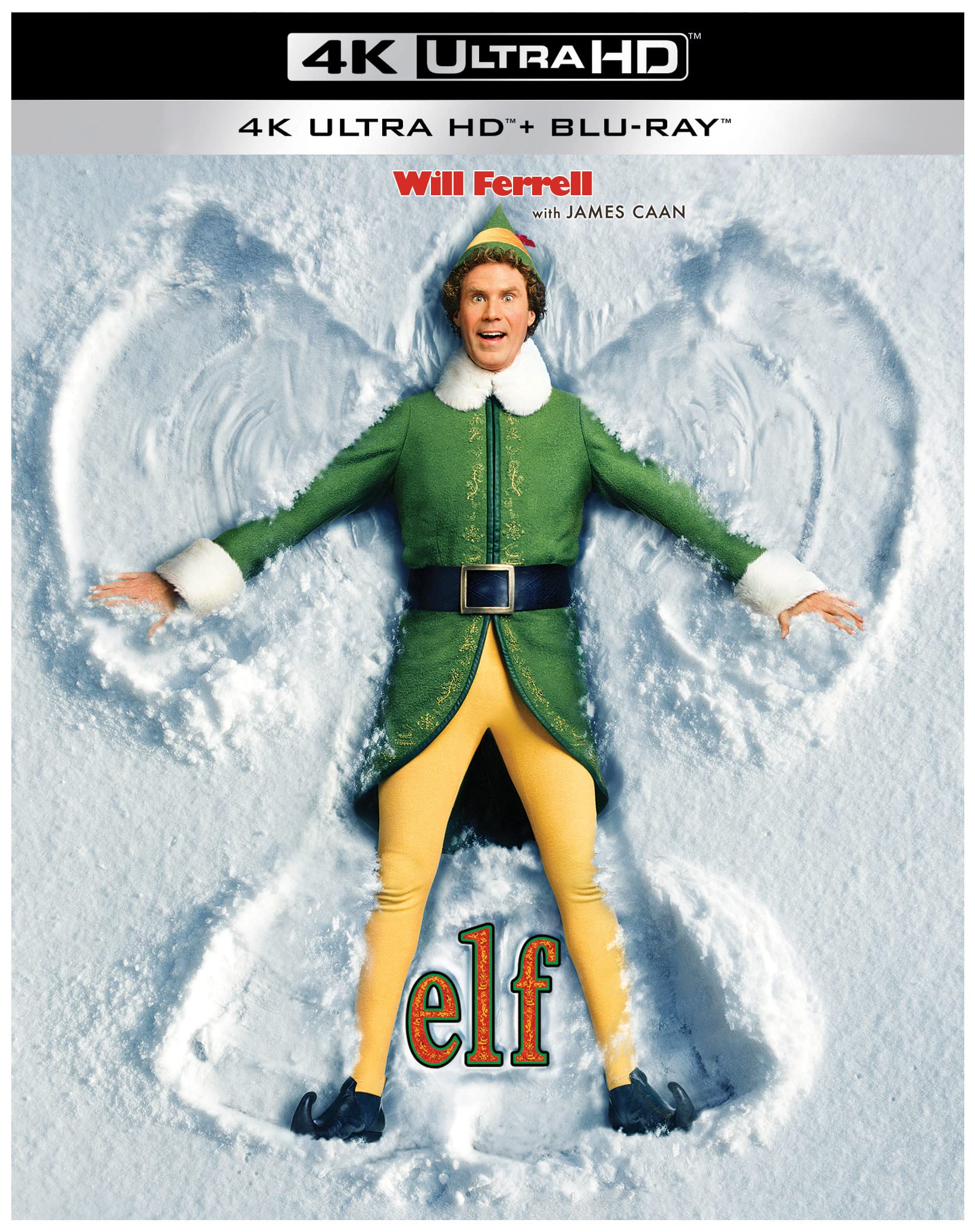 Elf [4K Ultra HD] [2003] [Blu-ray] [Region Free]