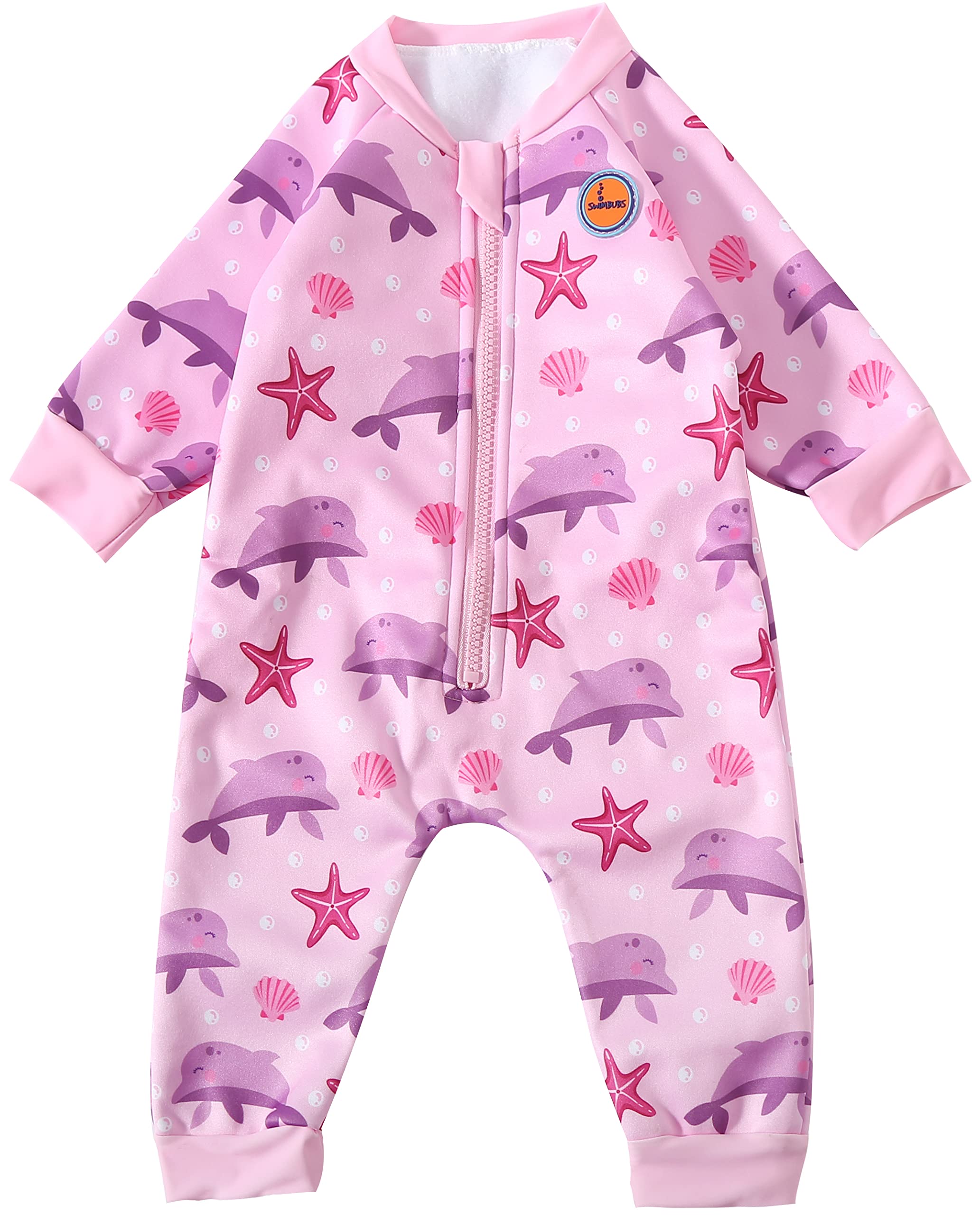 Swimbubs Baby Swimming Warm Suit Boys Fleece Lined Wetsuit Girls UV UPF50 Sun Pr
