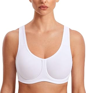 SYROKAN Women's Max Control Underwire Sports Bra