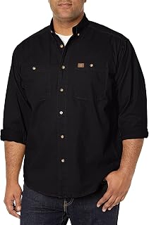 Wrangler Logger Men's Twill Long Sleeve Workshirt