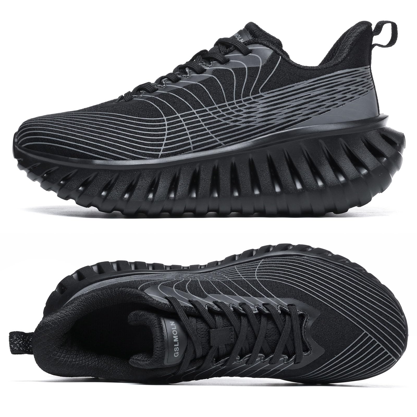 GSLMOLN Wowen - Zapatos casuales para caminar, transpirables, para entrenamiento