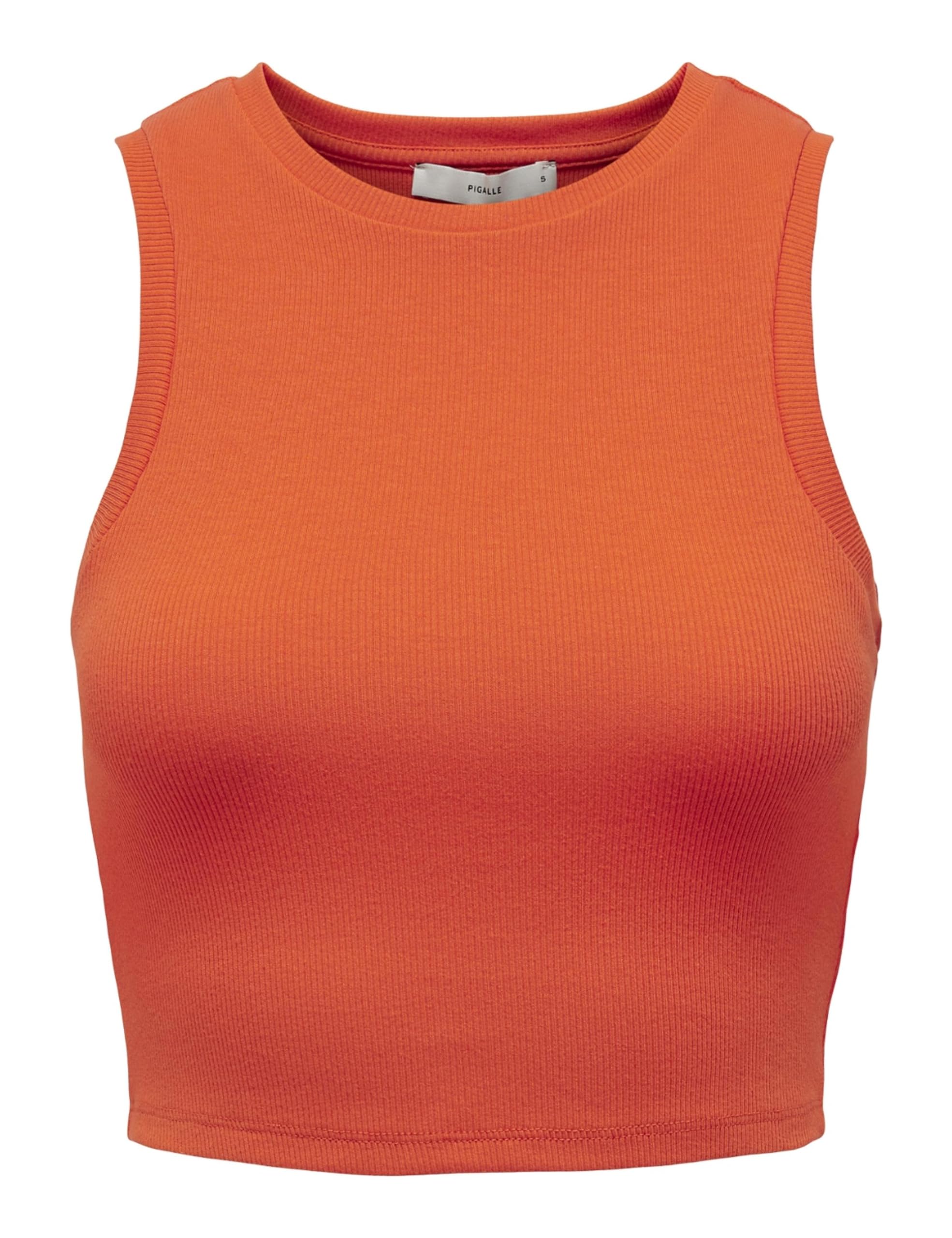 Only Onlvilma S/L Cropped Tank Top Jrs Noos Basic Slim Fit Sleeveless Tank Top f