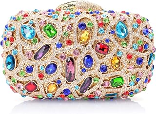 MOSSMON Luxury Crystal Clutch Rhinestones Evening Bag
