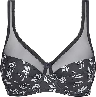 Dim Women's Classic Bra x1 | Perfect Support for Generous Breasts | Stretch Microfiber | U-Back and Wide Straps | Modern Look and Comfort
