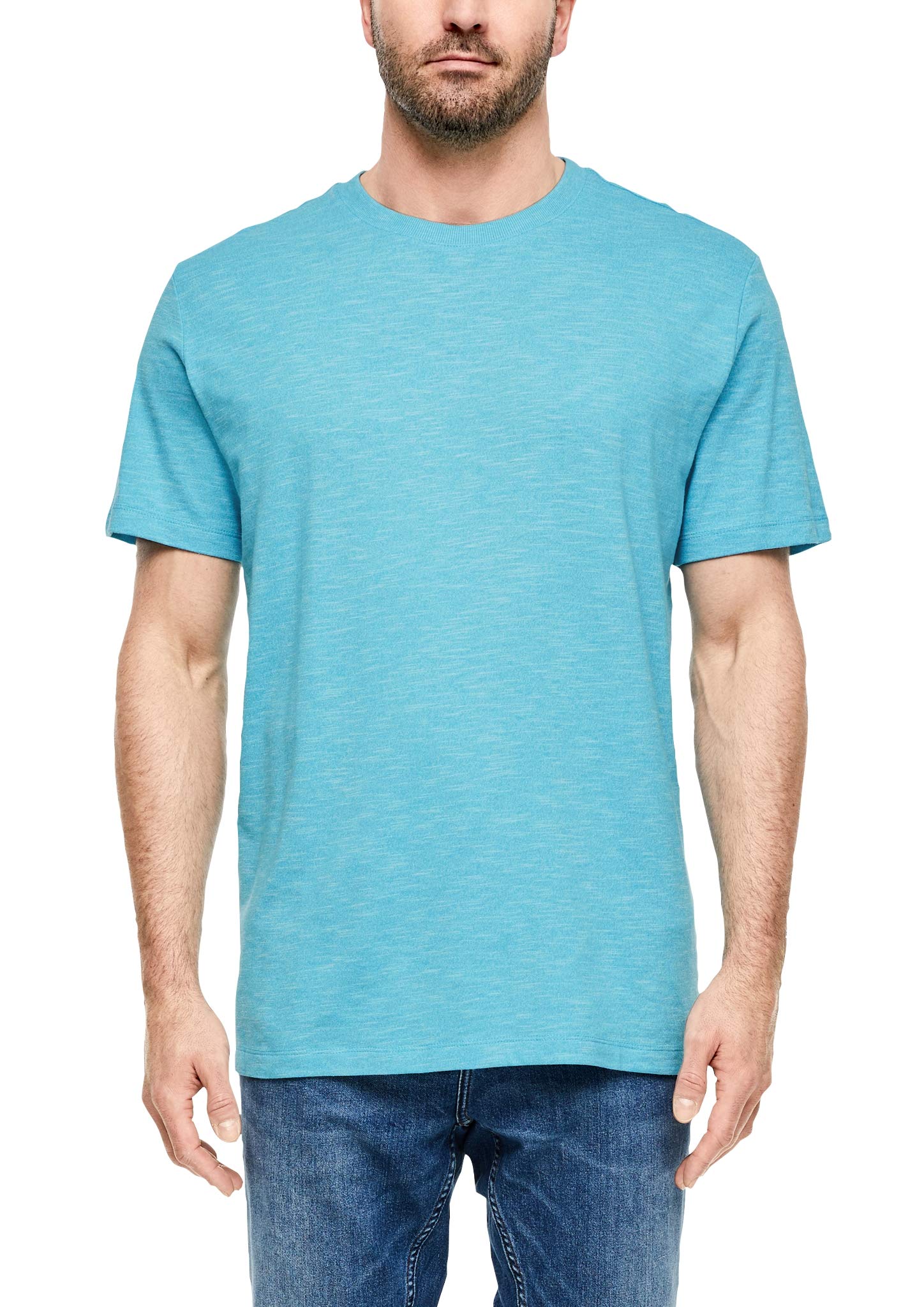s.Oliver 2148391 Men's T-Shirt with Interchangeable Print (Pack of 1)