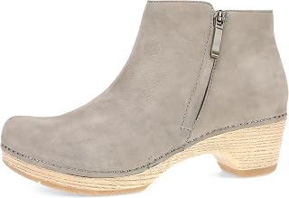 Dansko Lizanne Booties for Women - Recycled Materials and Leather Lining for Breathability - Lightweight Rubber Outsole for Long Lasting Comfort