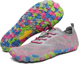 SAGUARO Knit Barefoot Shoes Non-Slip Barefoot Shoes Women Men with Zero-Drop Solhe Size 36-48