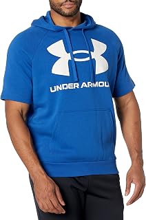 Under Armour Men's Rival Fleece Short-Sleeved Hoodie