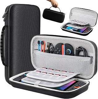 Lmcpa Portable Hard Carry Case for Nintendo Switch 2 2025 7.9",Black | Compatible Model,High Capacity Portable,Adequate Protection,High Quality Material