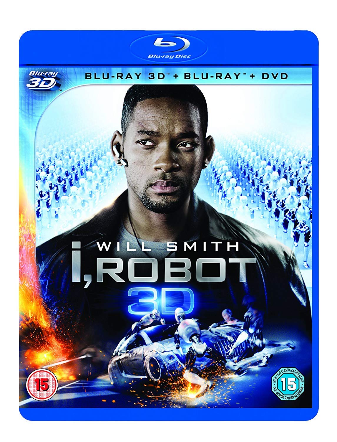 I, Robot (Blu-ray 3D + Blu-ray + DVD)