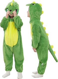 TONWHAR Kids' And Toddlers' Infant Tiger Dinosaur Animal Fancy Dress Costume Outfit Baby Hooded Romper Jumpsuit