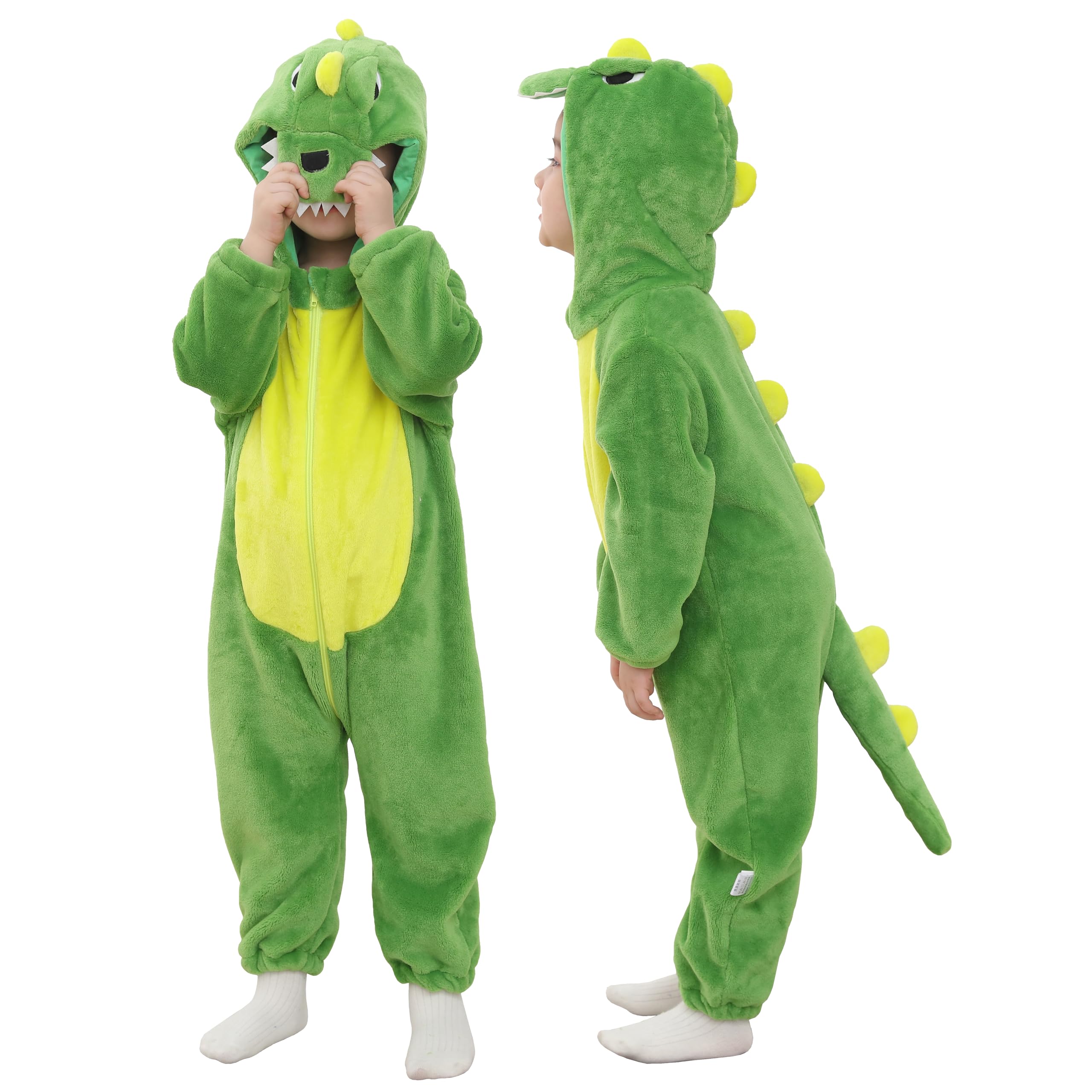 TONWHAR Kids' And Toddlers' Infant Tiger Dinosaur Animal Fancy Dress Costume Out