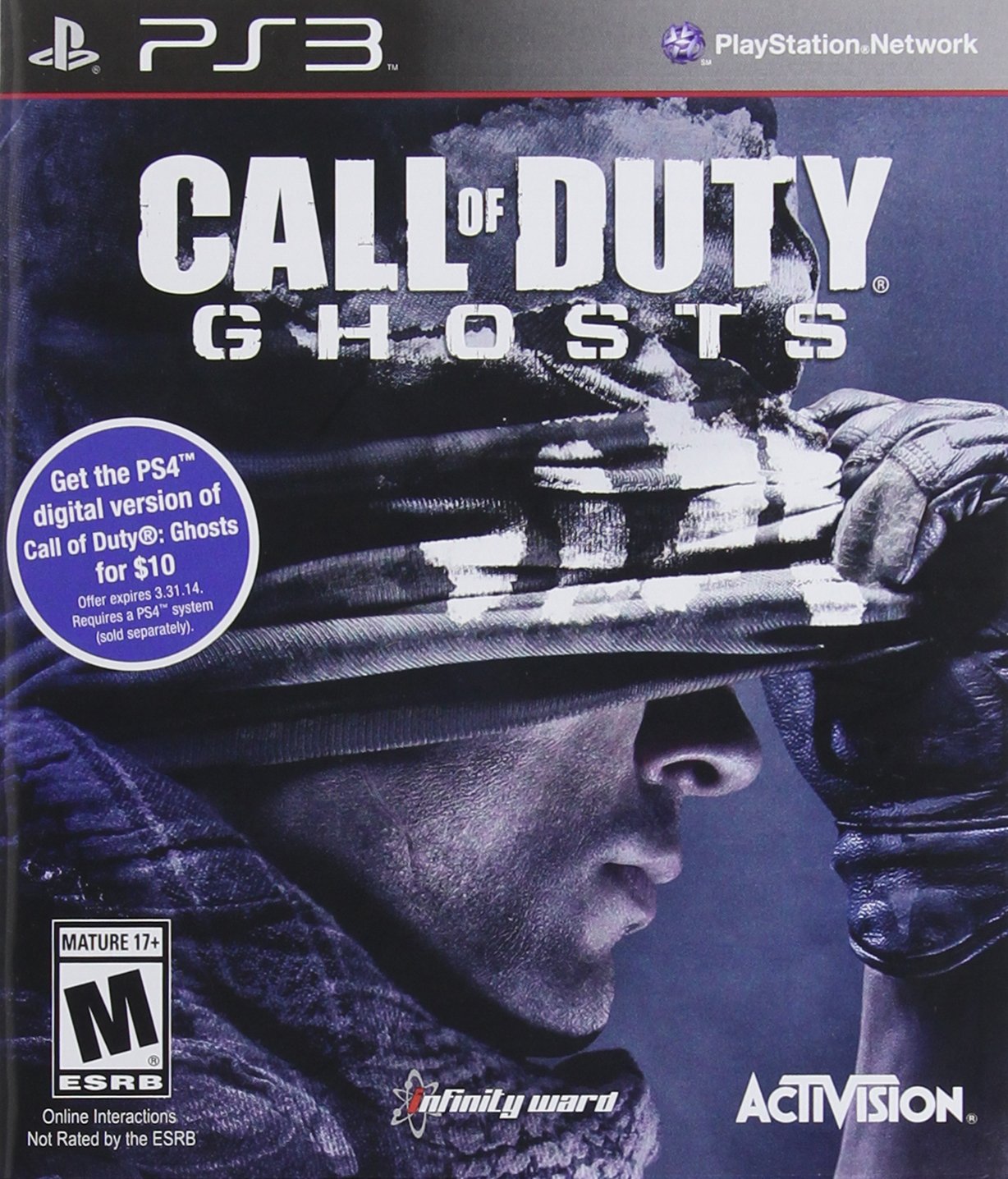 call of duty ghosts - ps3 - PlayStation 3