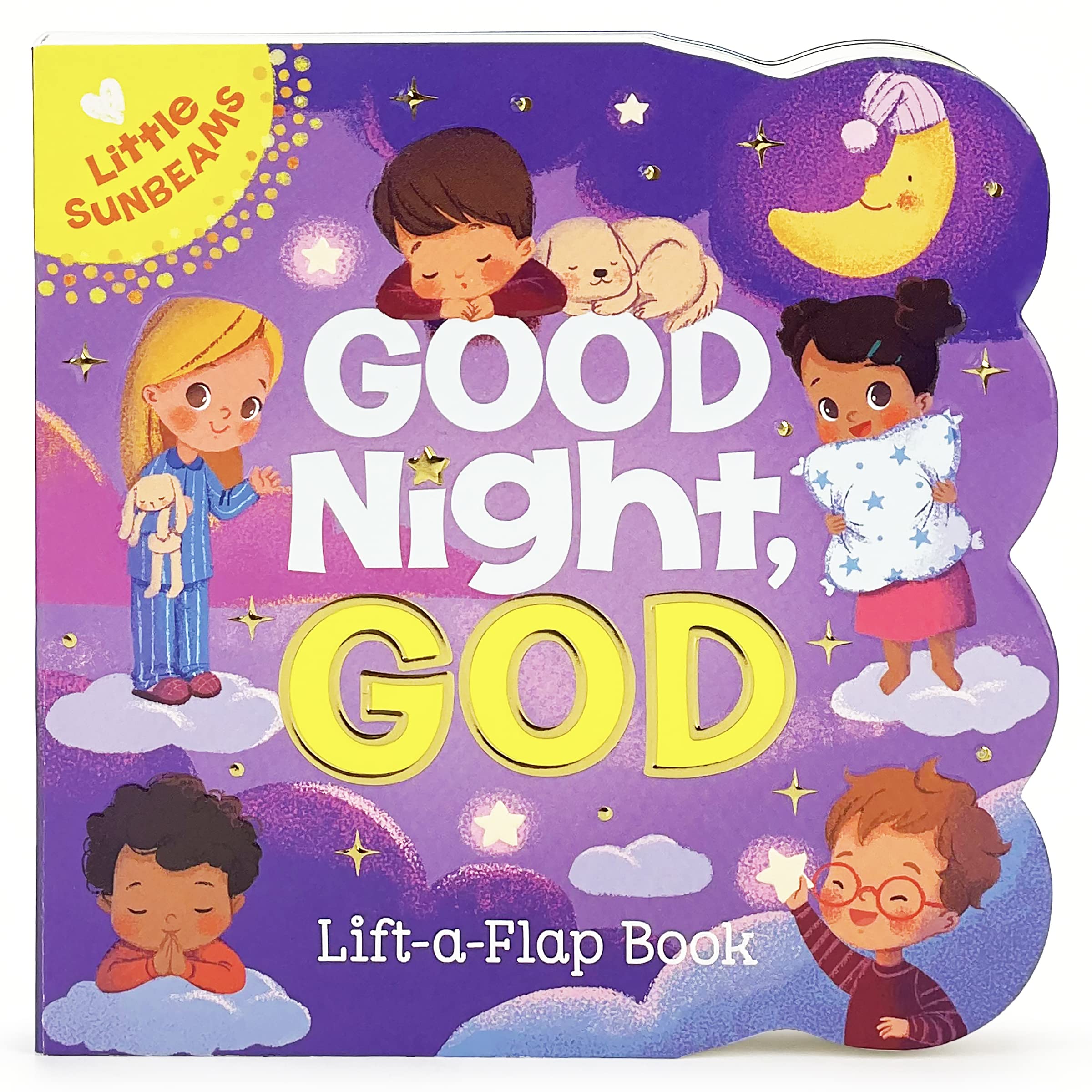 Good Night, God - Lift-a-Flap Board Book Gift for Easter Basket Stuffer, Christm