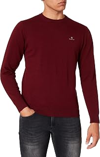 GANT Classic Cotton C-Neck Sweater Men