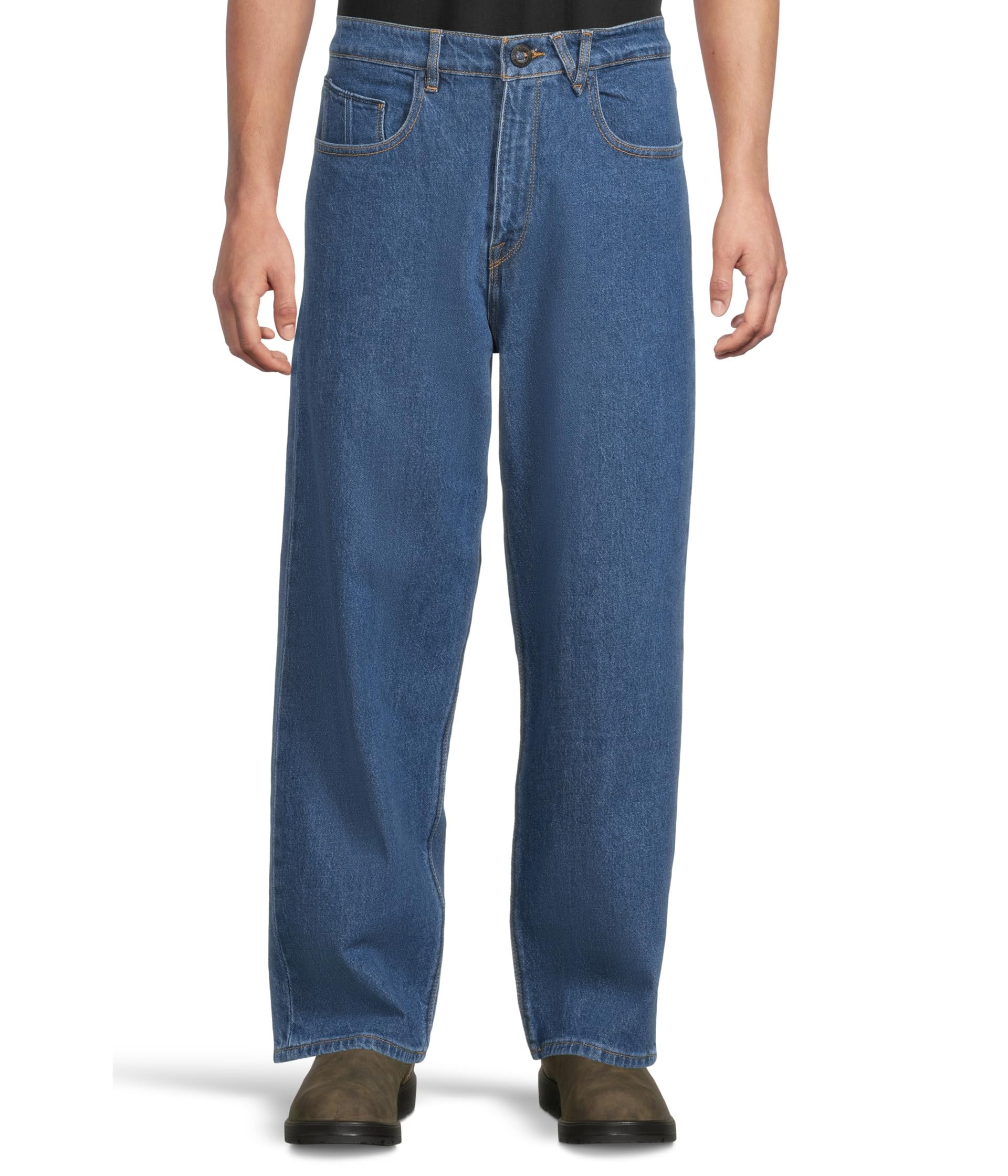 Volcom - Billow Loose Fit Baggy Denim Jeans - Relaxed Vintage Style, Soft Cotton