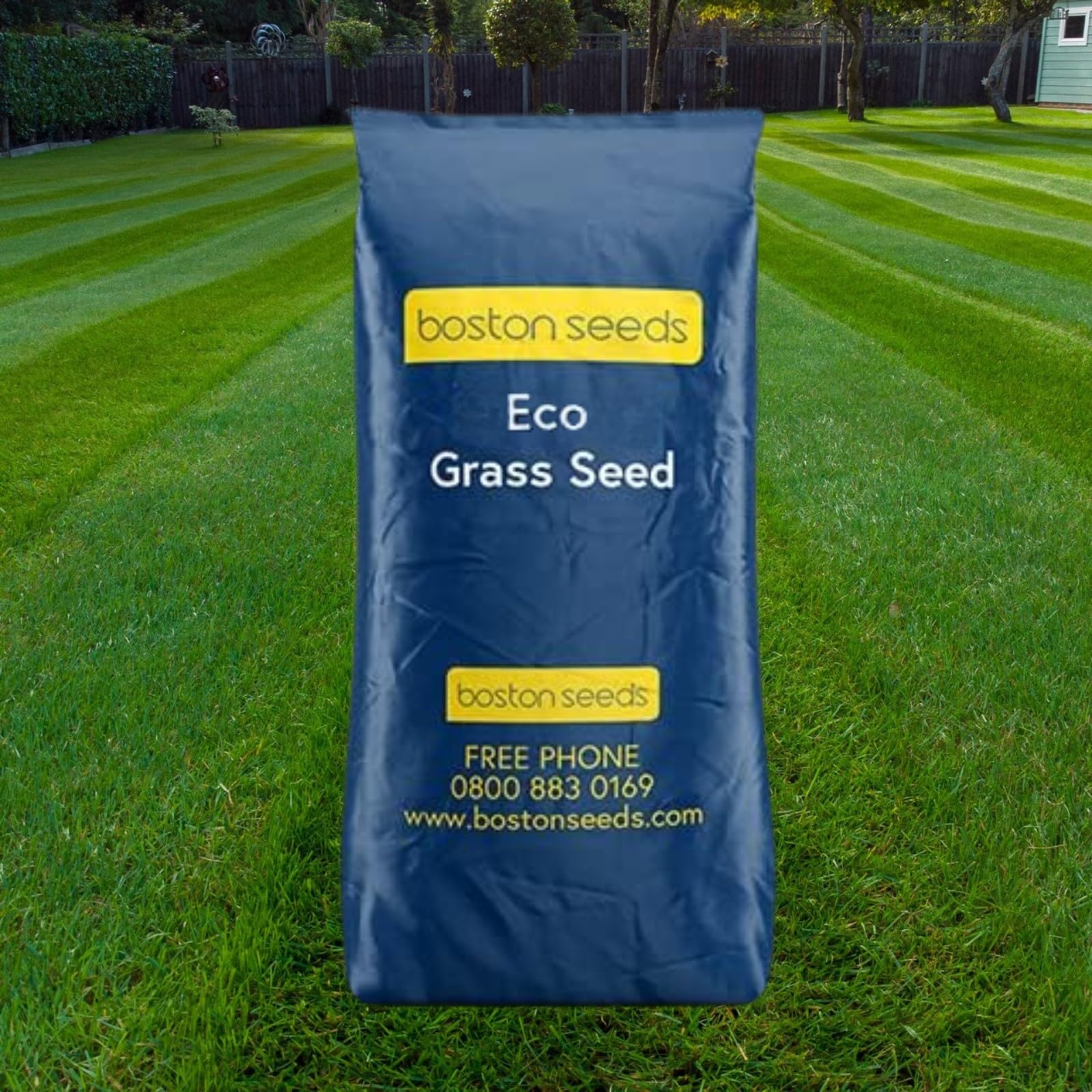 Boston Seeds Fast Growing Eco Grass Seed (Eco - 5 Kilogram) | Fast-Germination &