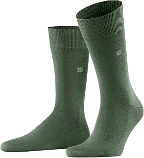 Burlington Men Leeds Opaque Socks Virgin Wool, Cotton, Artificial Fibre