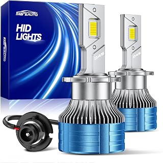 Marsauto D4S D4R HID Bulbs, 800% Ultra Brighter 30,000LM 6500K White for 66440 42402 42402WX Bulb, Plug and Play, Pack of 2