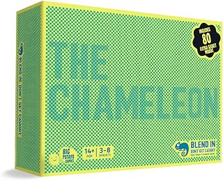 Big Potato Chameleon: Find the Traitor – Card Game, 3-8 Players | One secret word, everyone knows it except the Chameleon, bonus online content, ages 14+, christmas gift