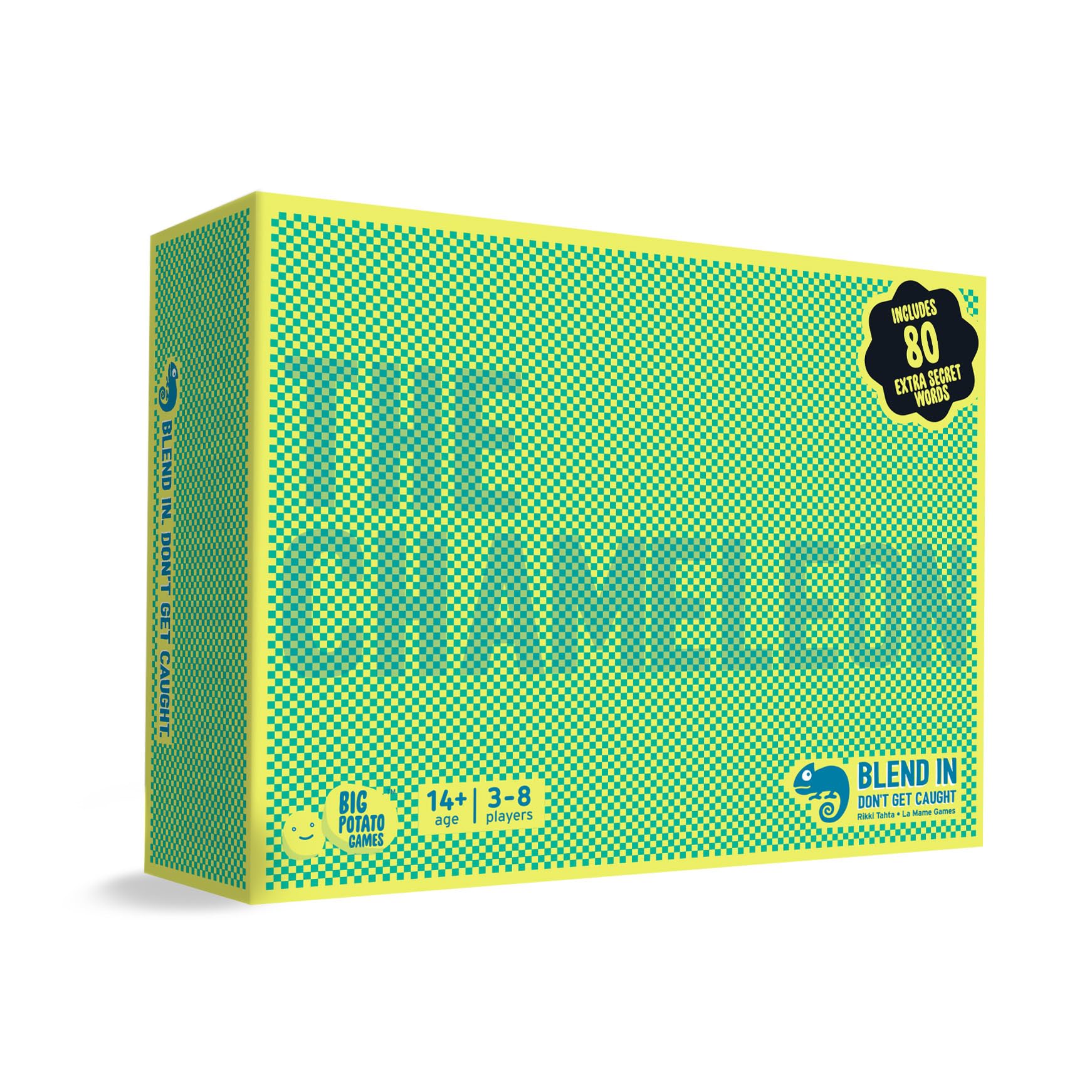 Big Potato Chameleon: Find the Traitor – Card Game, 3-8 Players | One secret wor