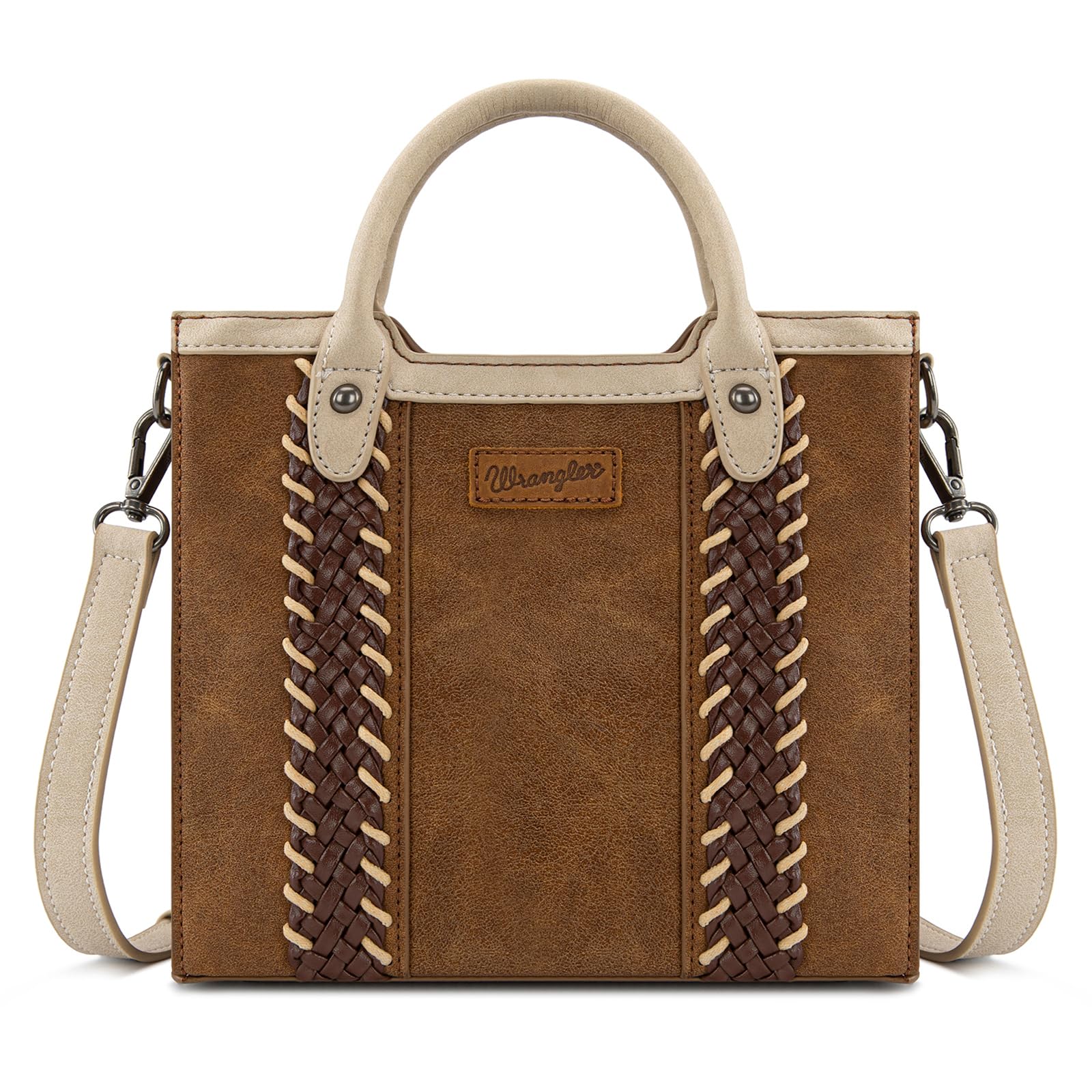 Wrangler Small Crossbody Bags for Women Western Satchel Purse Lightweight Tote S