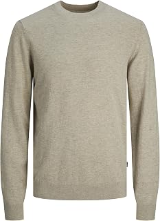 JACK & JONES Jjecarter Knit Crew Neck Sn Men's Knitted Jumper