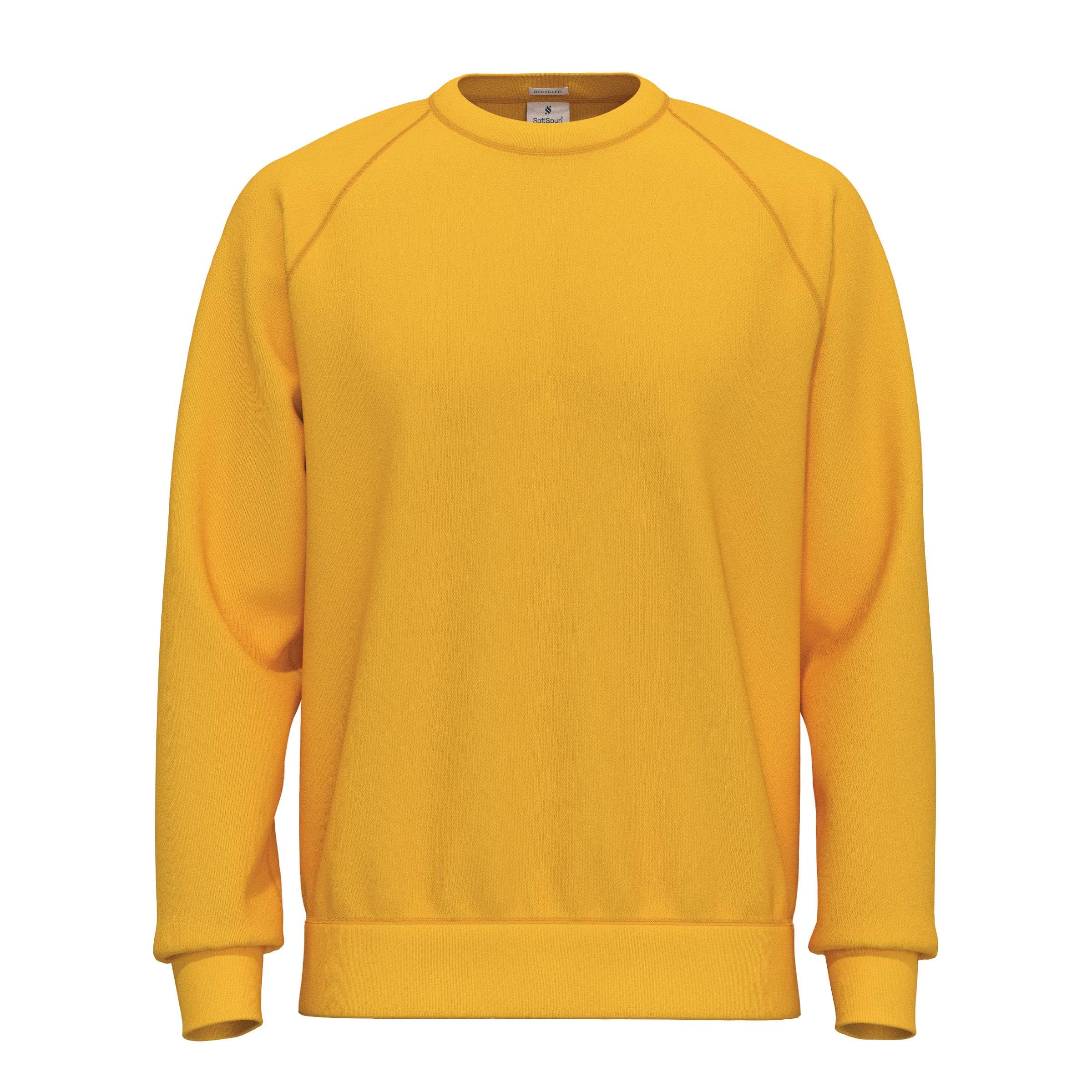 SoftSpun Men's Sweatshirt without Hood | Men's Crew Neck Cotton Sweatshirt | Cas