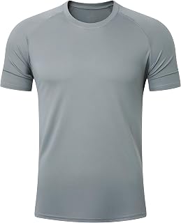 Cimic 1, 5 or 7 Pack Workout Shirts for Men Gym Athletic Short Sleeve