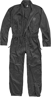 Brandit Men's Jumpsuit Black Cargo Jumpsuit