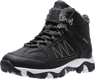 ASHION Womens Winter Boots Lined Waterproof Anti Slip Outdoor Boots