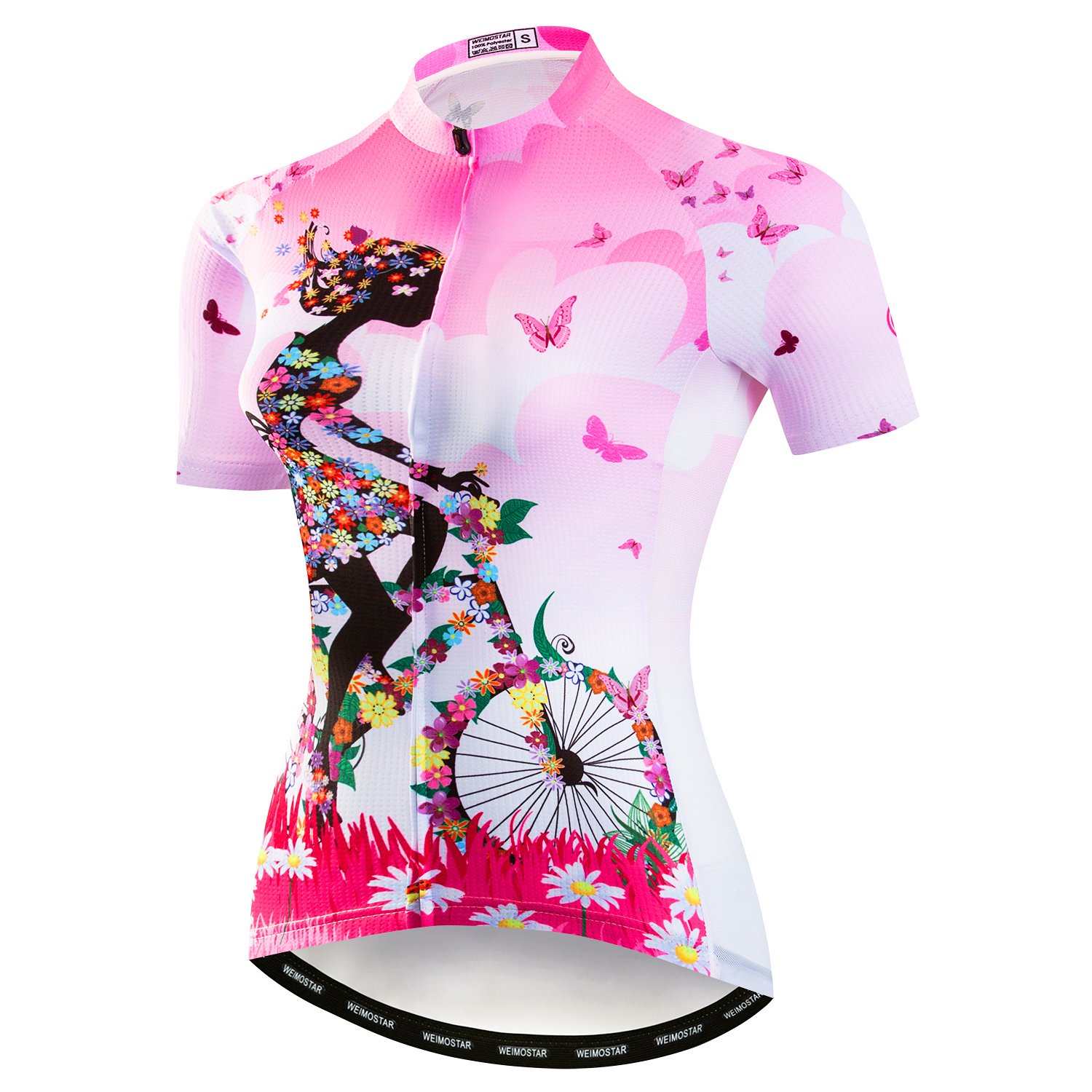 JPOJPO Maillot de Cyclisme pour Femme Taille S-2XL - - Taille L