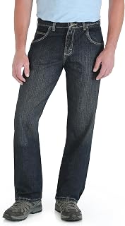 Wrangler - Rugged Wear Relaxed Straight Fit Jean, Classico Uomo