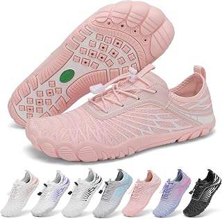 SAGUARO Barefoot Minimalist Women's Breathable Quick Dry Water Shoes, EU 35-43