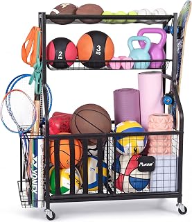 Sports Equipment Storage for Garage, Ball Storage Organizer
