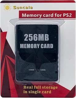Suncala 256MB Memory Card for PlayStation 2, High Speed Memory Card for Sony PS2-1 Pack