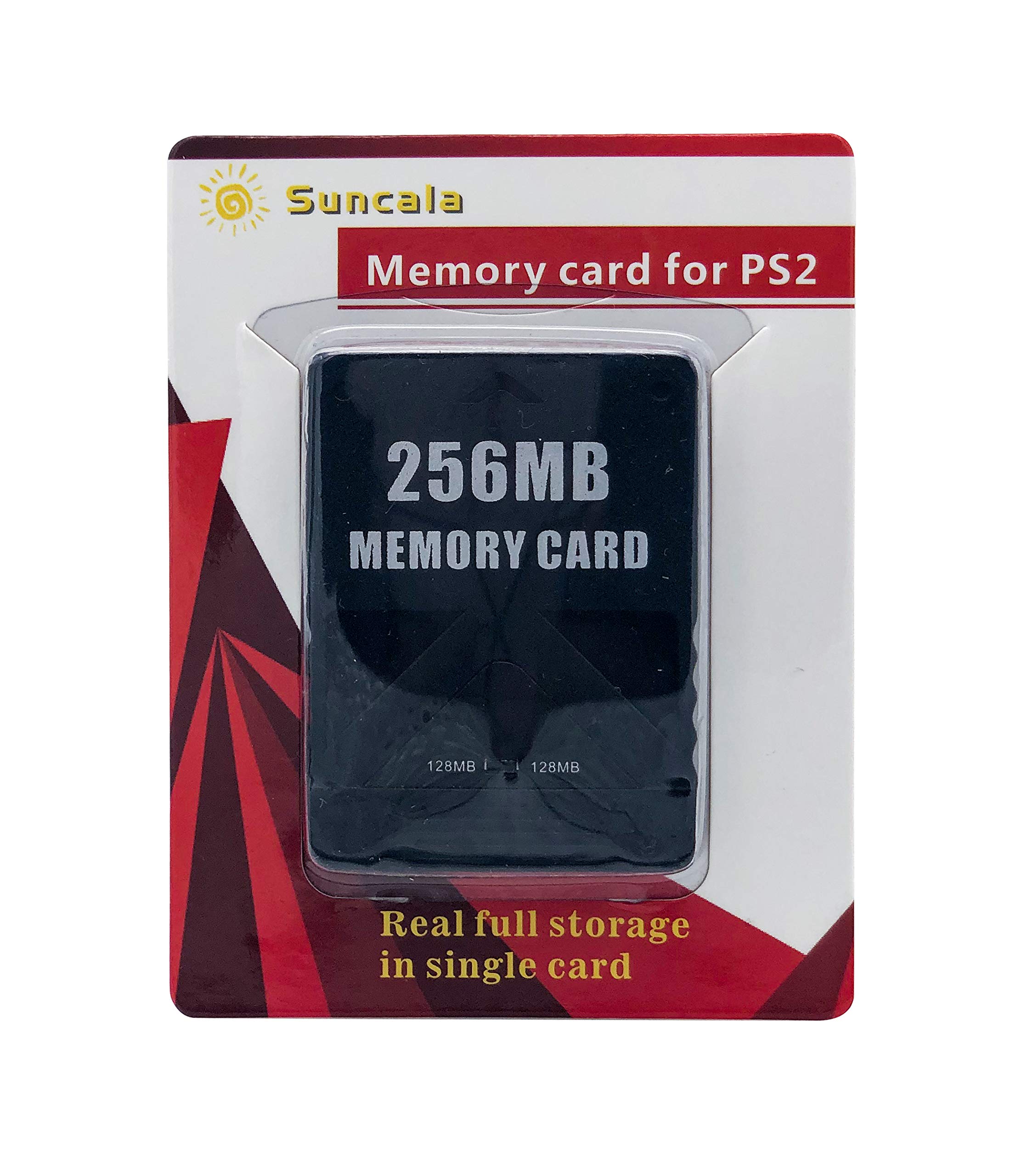 Suncala 256MB Memory Card for PlayStation 2, High Speed Memory Card for Sony PS2