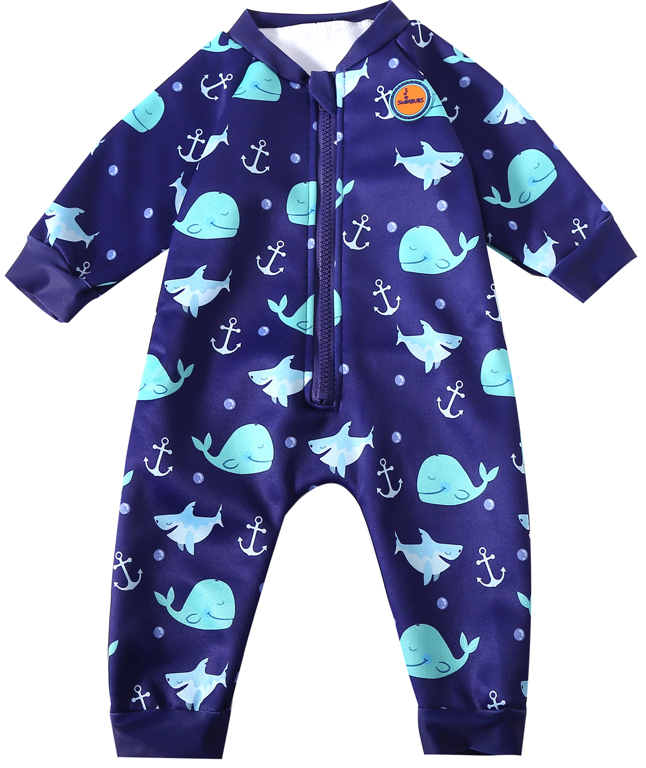 Swimbubs Baby Swimming Warm Suit Boys Fleece Lined Wetsuit Girls UV UPF50 Sun Pr