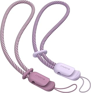 SURPHY Phone Strap Wrist Lanyard 2 Pack, Soft Portable Phone Hand Strap
