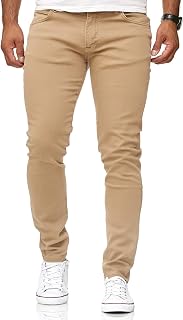 RED BRIDGE Men's Denim Jeans Slim-Fit Casual Chino Basic-Line Business Fashion Pants