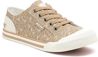 Rocket Dog Women's Jazzin Sneaker, Brown, 3 UK