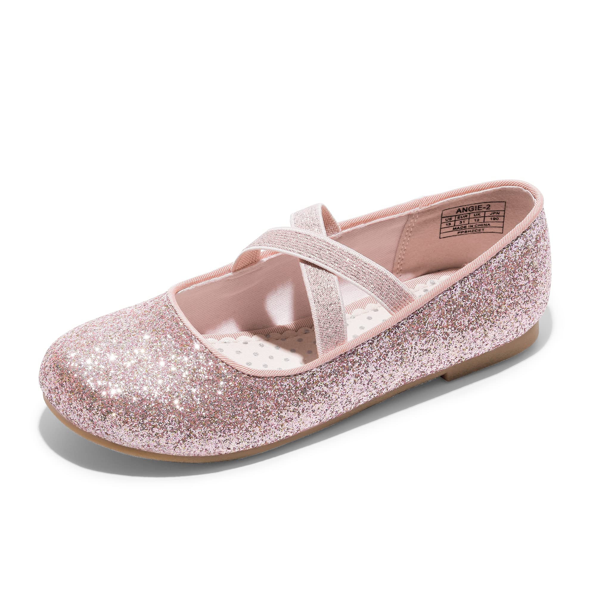 DREAM PAIRS Kids Ballet Flats Girls Mary Jane