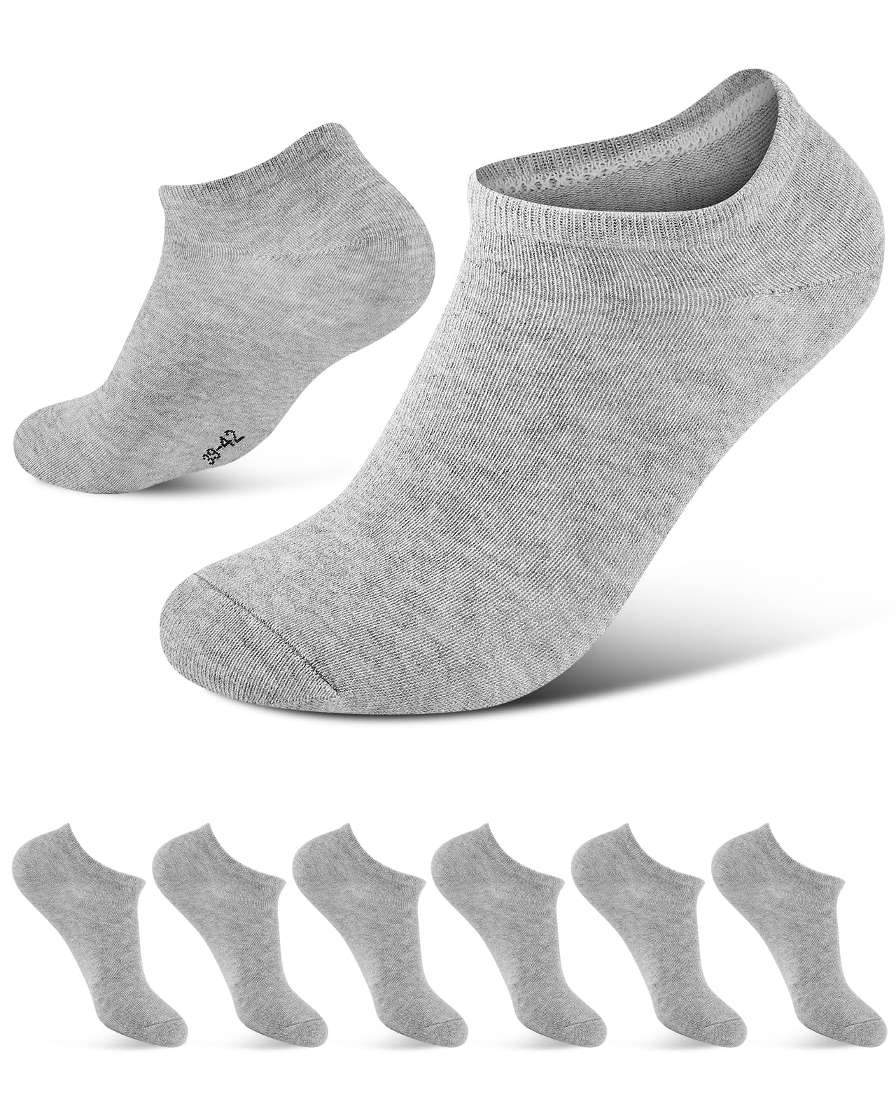 Mens Womens Athletic Crew Socks 3 Pairs Short Socks for Everyday and Outdoor Use