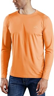 Willit Sun Protection Shirts Men UPF 50+ Long Sleeve Sun Protection Sun Protection UPF UV Sun Protection Lightweight Athletic Running
