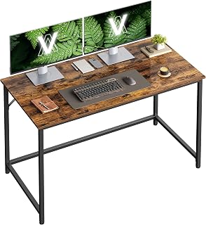 VASAGLE Computer Desk, Workstation, 120 x 60 x 76 cm